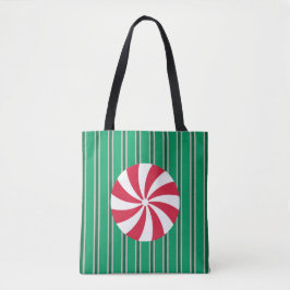 Spaß und Extravagante Weihnachten Pfefferminzbonbo Tasche