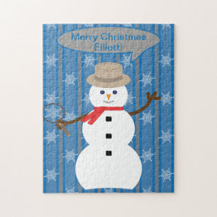 Spaß und Extravagante Weihnachten Snowman Detectiv