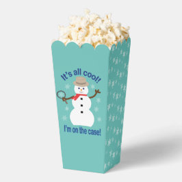Spaß und Extravagante Weihnachten Snowman Detectiv Geschenkschachtel