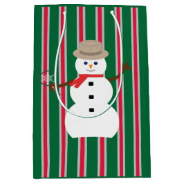 Spaß und Extravagante Weihnachten Snowman Detectiv Mittlere Geschenktüte