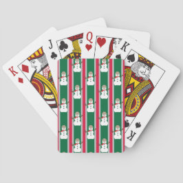 Spaß und Extravagante Weihnachten Snowman Detectiv Spielkarten