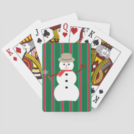 Spaß und Extravagante Weihnachten Snowman Detectiv Spielkarten