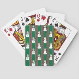Spaß und Extravagante Weihnachten Snowman Detectiv Spielkarten