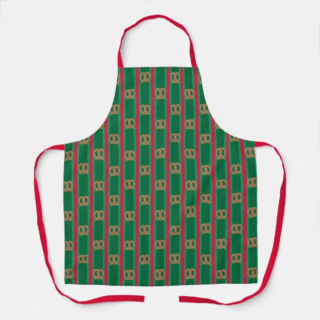 Spaß und Extravagante Weihnachtsbräune Schürze (Vorderseite)