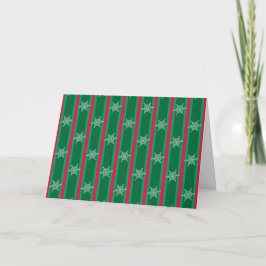 Spaß und Extravagante Weihnachtsschneeflocke Einladung