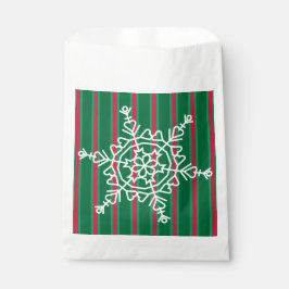 Spaß und Extravagante Weihnachtsschneeflocke Geschenktütchen