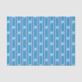 Spaß und Extravaganter Blaue Schneeflocke Seidenpapier