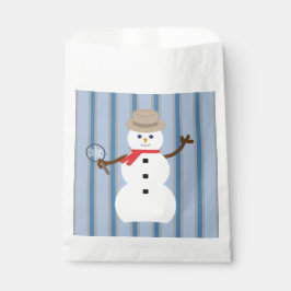 Spaß und Extravaganter Schneemann Detektiv Geschenktütchen