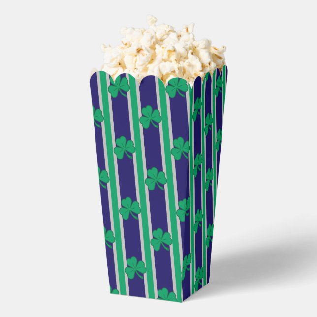 Spaß und Extravagantes Kleeblatt Popcorn Geschenkschachtel (Geplatzt)