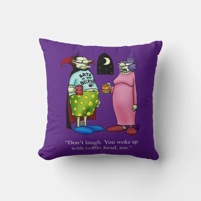Spaß und farbenfrohe Halloween-Kissen Kissen (Vorderseite)