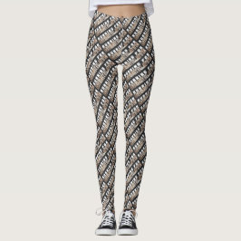 Spaß und Funky beim Design von Schokoladentexten Leggings
