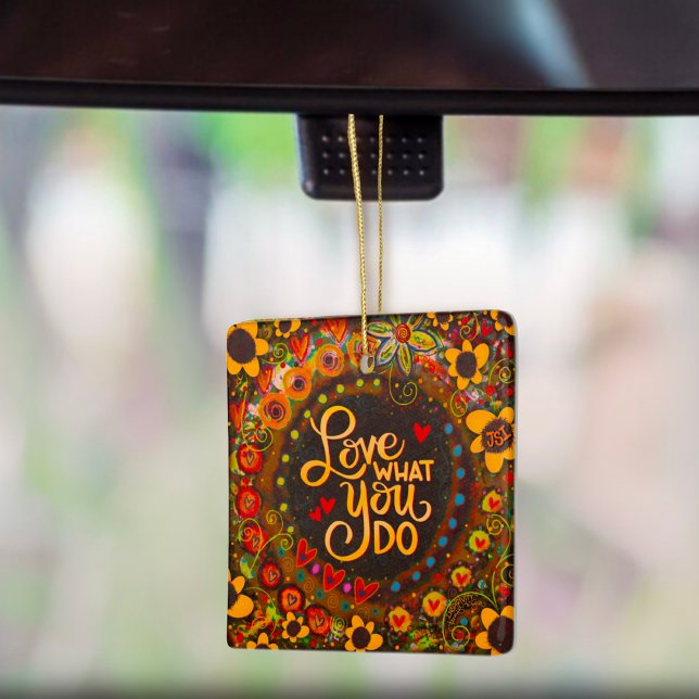 Spaß und Inspirierend Lebensstiziffer-Inspiritivit Keramikornament (Von Creator hochgeladen)