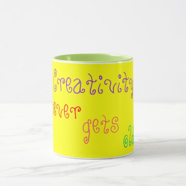 Spaß und Kreativität werden nie zu alter Tasse (Zentrum)