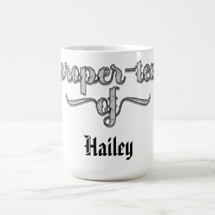 Spaß und Lachen Richtiger Tee nach Maß Kaffeetasse