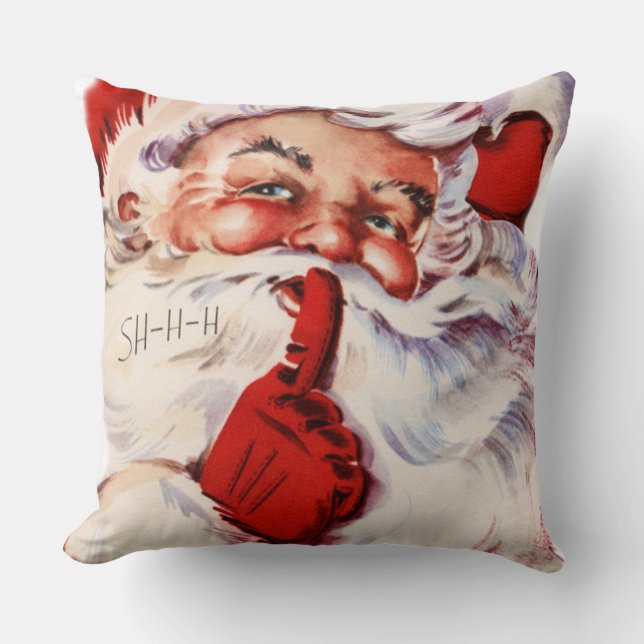 Spaß und Whimsical Weihnachten Kissen (Vorderseite)