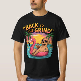 Spaß Urlaub Hund Cool Golden Retriever Beach Shirt