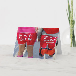 Spaß Valentinstag Grußkarte! Feiertagskarte