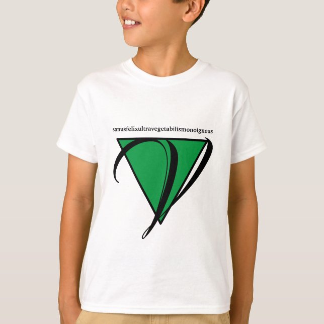 Spaß Veganer T - Shirt für Jungen (Vorderseite)