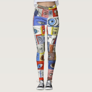 Spaß-verrückte wilde und einzigartige leggings