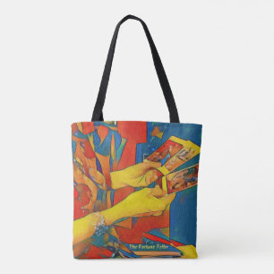 Spaß-vibrierende Vermögens-Erzähler-Tarot-Karte Tasche