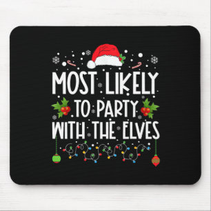 Spaß, Weihnachten am ehesten zu Party mit T Mousepad