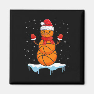 Spaß Weihnachten Bysketbyll Santa Snowman Magnet