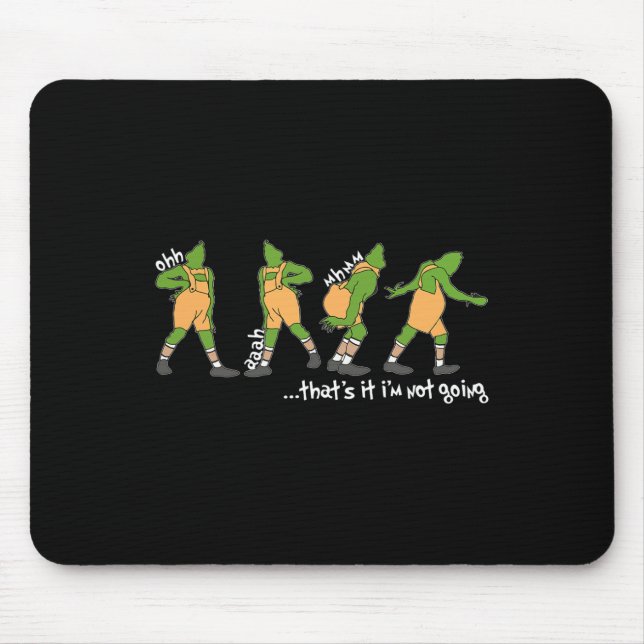 Spaß Weihnachten Das ist es, dass ich nicht Weihna Mousepad (Vorne)
