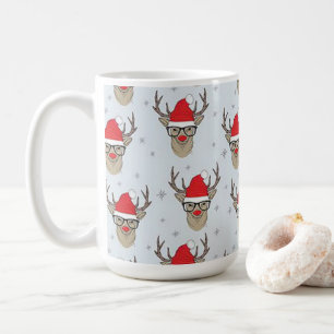 Spaß Weihnachten Rudolf Tasse! Kaffeetasse
