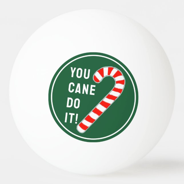 Spaß Weihnachten Urlaub Ping Pong Ball Tischtennisball (Vorderseite)
