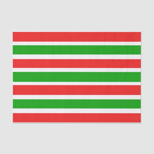 Spaß-Weihnachtsstreifen Seidenpapier (Vorderseite)