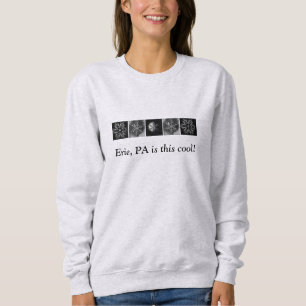 Spaß Winter Snowflake Erie, PA ist Cool Sweatshirt