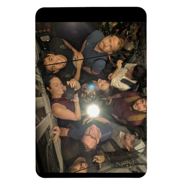 Spaß-Zeiten im Party von Ruß Magnet (Vertikal)