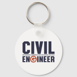Spaß Zivil Engineering Job Schlüsselanhänger