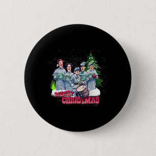 Spaß Ziviler Krieg Weihnachten Button