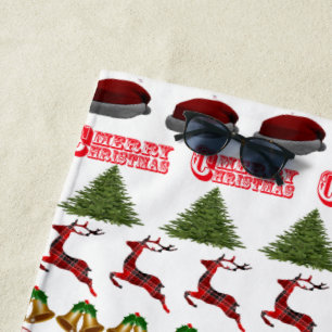 Spaß zu Weihnachten, Strandtuch