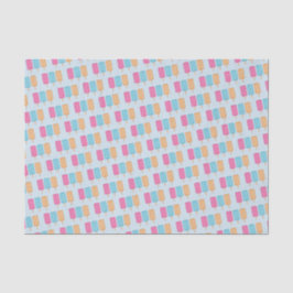 SpaßEiscreme Popsicle-Seidenpapier-Rosablau Oran Seidenpapier