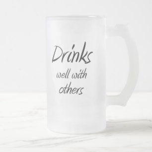 Spaßgeschenk-Ideengeschenke lustiger Bier Steins Mattglas Bierglas