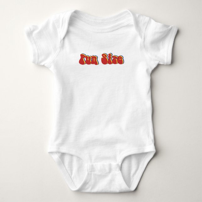Spaßgröße Baby Strampler (Vorderseite)