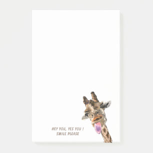 Spaßhafte Giraffe Lustige Post-it® Notizen