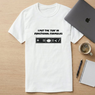 Spaßige funktionale Formeln Tabellenkalkulation Ge T-Shirt