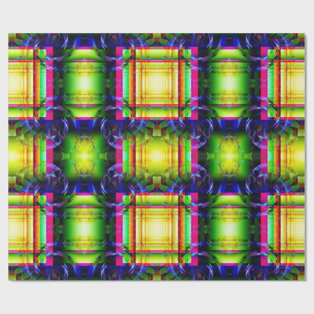 Spaßige Geometrien..... Geschenkpapier (Flach)