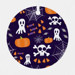 Spaßige gruselige Halloween-Figuren Ornament Aus Metall