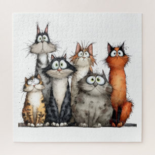 Spaßige Katzen