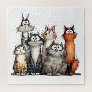 Spaßige Katzen