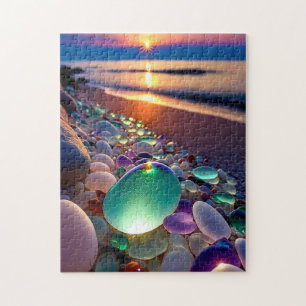 Spaßige Meerwasserglas-Puzzle mit 252 Teilen
