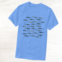 Spaßige Sardinen-Fische