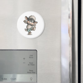 Spaßige Süße Schafe Magnet