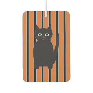 Spaßige und elegante Halloween-Schwarze Katzen Autolufterfrischer