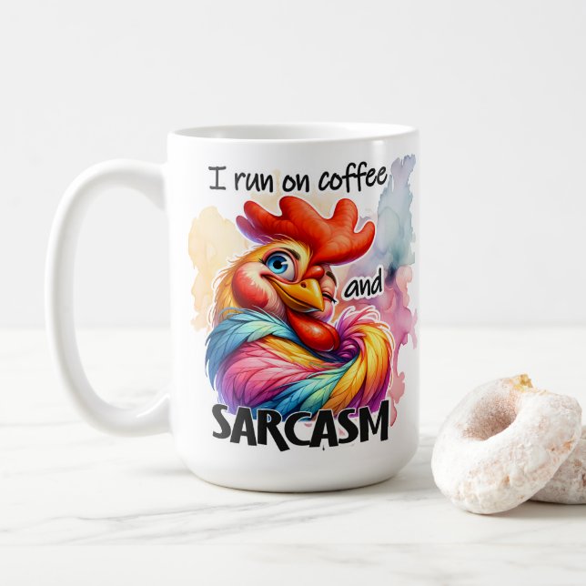 Spaßiger Becher Kaffeetasse (Mit Donut)