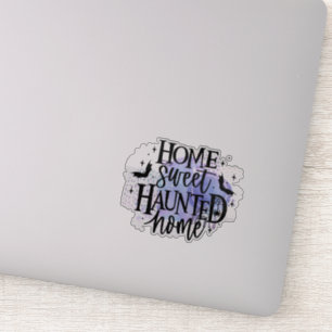 Spaßiger, gruseliger Halloween-Spruch Sticker